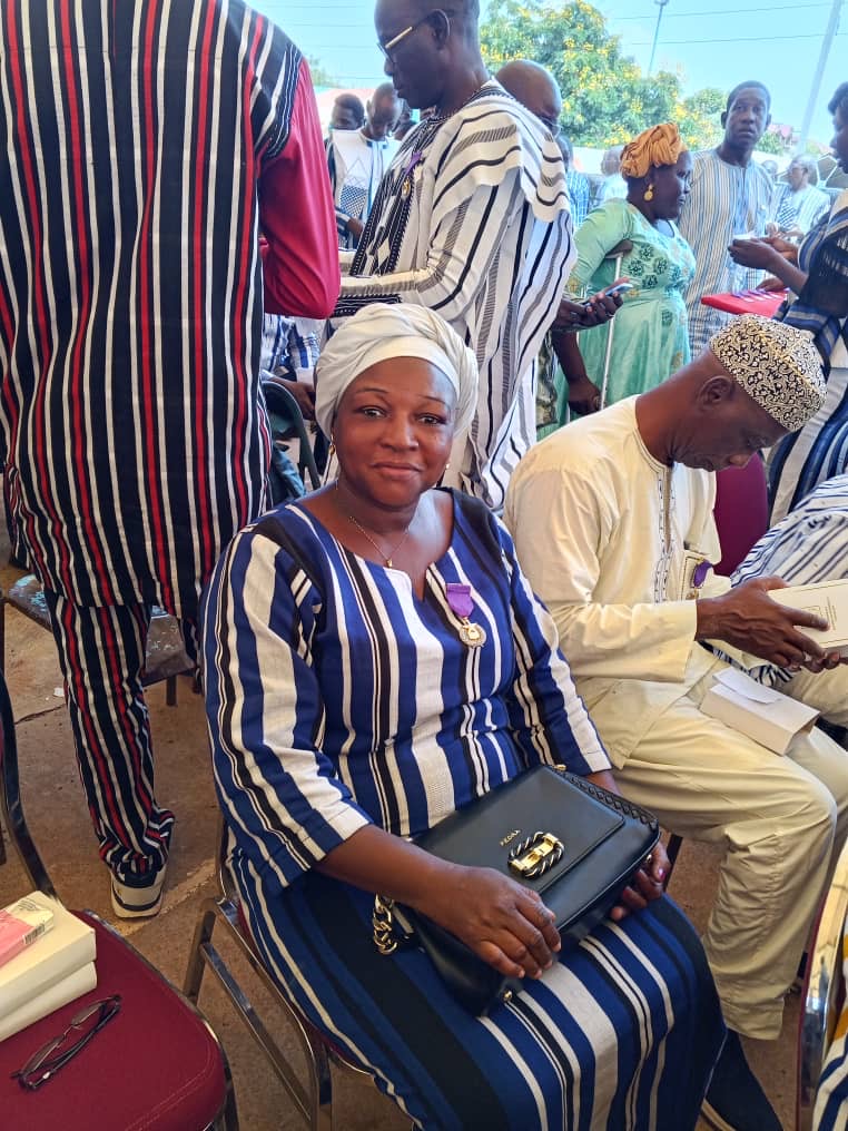 Félicitation à notre trésorière reconnue chevalière de l’ordre des Palmes Académiques