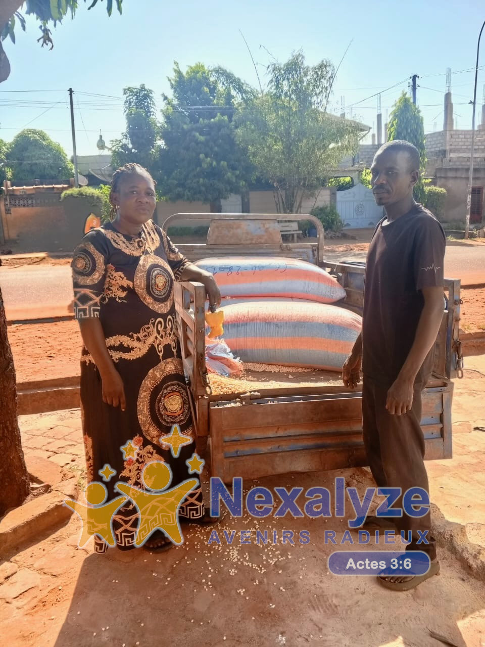 C’est la période de la récolte du maïs au Burkina !